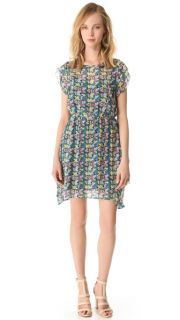 Girl. by Band of Outsiders Mini Blossom Crinkle Dress