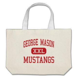 George Mason   Mustangs   Middle   Falls Church Tote Bags