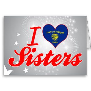I Love Sisters, Oregon Card