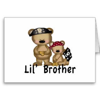 Pirate Little Brother Cards