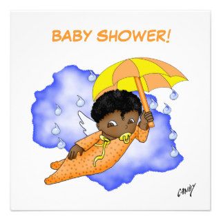 Baby shower cartoon. invitations