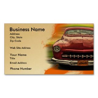 Big Iron Business Card Template
