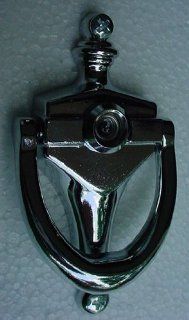 Ultra Hardware CHROME Door Knocker with 160 DEGREE VIEWER    