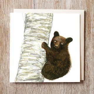 bear card by jo clark design