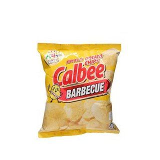 Calbee Barbecue Potato Chips 80g. 