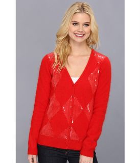Fred Perry V Neck Cardigan w/ Sequins