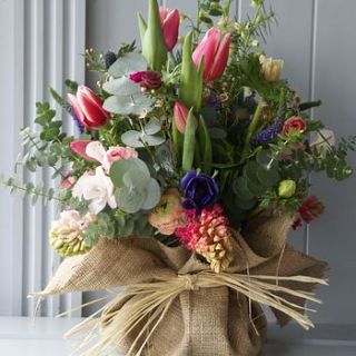 my fair lady spring scented bouquet by the artisan dried flower company