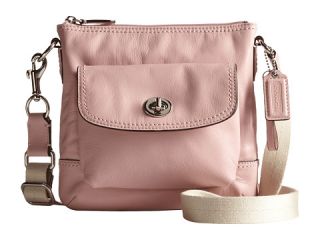 COACH Campbell Leather Swingpack Pink Tulle