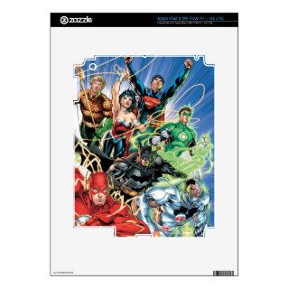 The New 52   Justice League #1 Decal For iPad 3