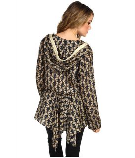 Johnny Was Long Sleeve Hooded Tunic