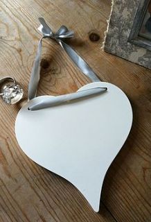 large wedding heart by the hiding place