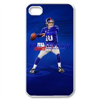 New York Giants eli_manning Snap on Hard Case Cover Skin compatible with Apple iPhone 4 4S 4G Cell Phones & Accessories