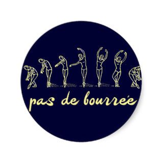 pas de Bourree Sticker