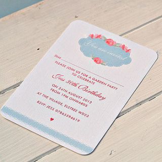 personalised save the date bunting cards by beautiful day