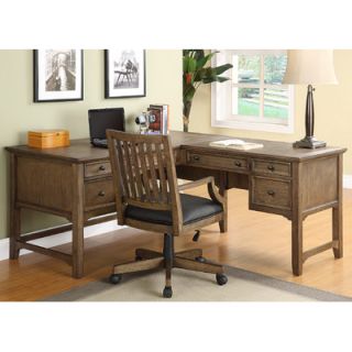 Wynwood Furniture Newberry Writing Desk with Hutch