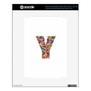 yyy ALPHA Y Gifts Jewels Pearls Gems Celebrations Decal For The NOOK