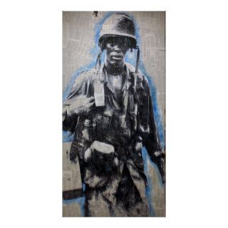 Vietnam Soldier Print