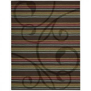 Elements Patterned Wool Area Rug