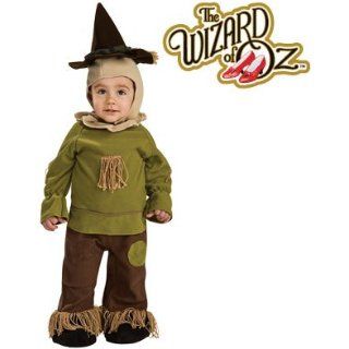 Wizard of Oz Deluxe Baby Scarecrow Costume Newborn 0 6m Clothing