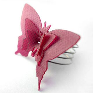 butterfly ring large by marmalade