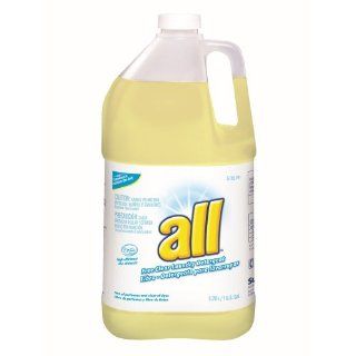 Diversey 5792191 All Free & Clear High Efficiency Hypoallergenic Laundry Detergent 1 Gallons 4 / Kitchen & Dining