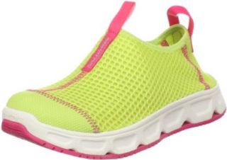 Salomon Little Kid / Big Kid RX MOC Training Shoe, Sprout Green/Candy/Hot Pink, 1.5 M US Little Kid Running Shoes Shoes