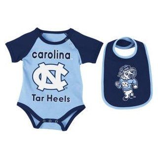 North Carolina Tar Heels Colosseum NCAA Newborn Junior Creeper/Bib Set  Infant And Toddler Sports Fan Apparel  Sports & Outdoors