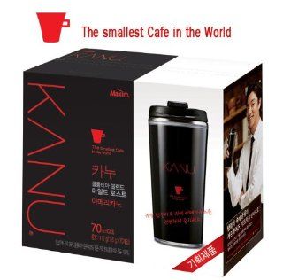 Kanu Columbia Blend Mild Roast Americano with a Tumbler  Instant Coffee  Grocery & Gourmet Food