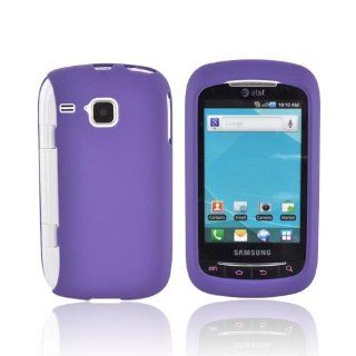 Purple Samsung DoubleTime Rubberized Matte Hard Plastic Case Cover [Anti Slip]; Perfect Fit as Best Coolest Design Cases for DoubleTime /Samsung Compatible with Verizon, AT&T, Sprint,T Mobile and Unlocked Phones Cell Phones & Accessories