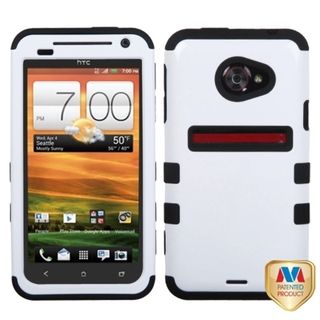 BasAcc Ivory White/ Black TUFF Hybrid Case for HTC EVO 4G LTE BasAcc Cases & Holders