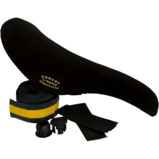 Selle San Marco Concor Saddle and Leather Bar Tape