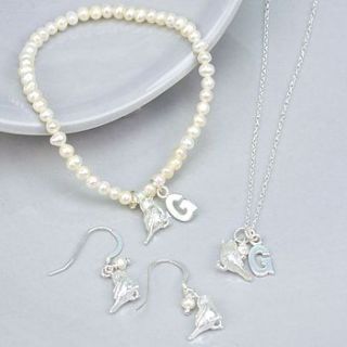 personalised songbird jewellery set by lisa angel