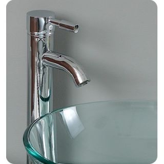 Fresca Vetro 29.5 Attrazione Modern Glass Bathroom Vanity Set with