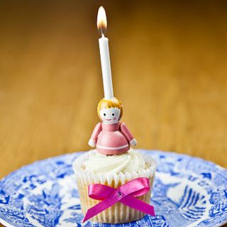 phoebe doll cake candle holder by rose and frank