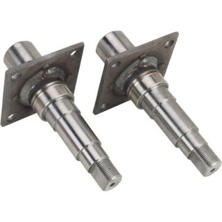 Tie Down Engineering Spindle/Flanges for Build Your Own Trailer Axle System — 1750-Lb. Capacity, 2-Pc. Set, Model# 79999  Axle Spindles