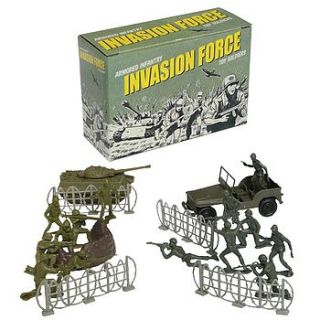 invasion force toy soldiers play set by little ella james