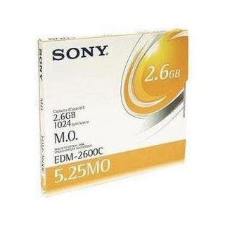 Sony Magneto Optical Disk 1024Bytes/Sector 2.6GB 5.25 4X (1 Pack) (Discontinued by Manufacturer) Electronics