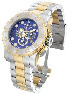 Invicta 7266 Two Tone Stainless Steel Leviathan Chronograph Diver Watch Invicta  Players & Accessories