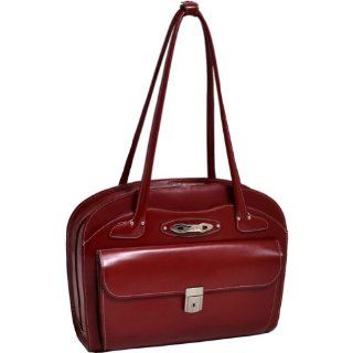 McKleinUSA LYNDON 96676 Red Leather Ladies' Briefcase Computers & Accessories