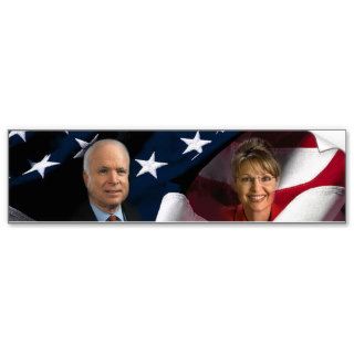 John McCain & Sarah Palin, 2008 Elections Bumper Sticker