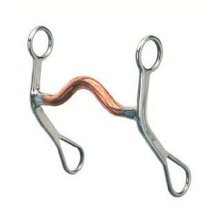Weaver Draft Horse Stainless Steel With Copper Mouth Curb Bit 