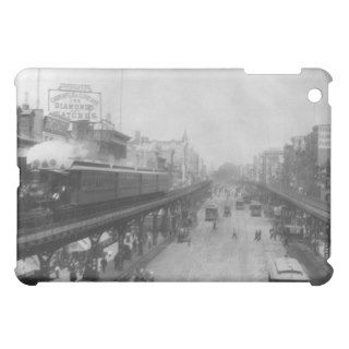 Elevated Railroads in the Bowery NYC Photo iPad Mini Covers