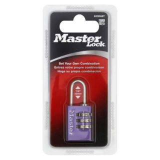 Master Lock Luggage 3 Dial Combination Padlock  