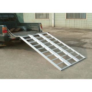 # 41197. Ultra-Tow Tri-Fold Aluminum Ramp — 1500-Lb. Capacity, 77in.L x 17in.W x 7in.H, Model# 09004781