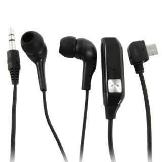 Black 3.5mm in Ear Headphone w Mic Earphone Adapter for Nokia 8600 Cell Phones & Accessories
