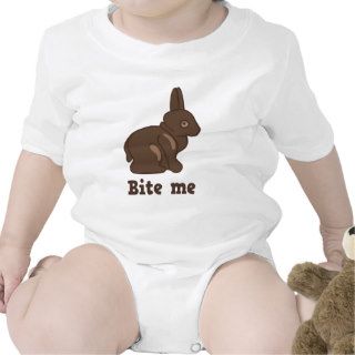 Bite Me Easter Bunny T Shirt