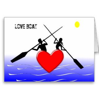 LOVE BOAT GREETING CARD