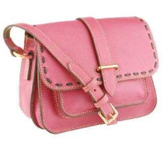 Dooney & Bourke Florentine Leather Binocular Crossbody Bag —