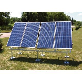 SolarPod Heartland Solar PV System — 960 Watt (Four 240 Watt Solar Panels), Model# 1002  Complete Solar Packages