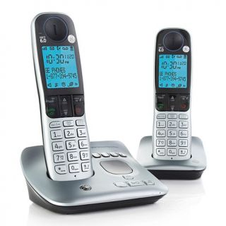 GE DECT 6.0 2 pack Cordless Phones with Digital Answering System